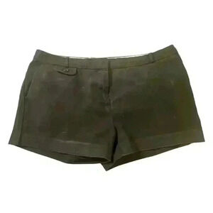 Old Navy Women's Black Mid-Rise Stretch Shorts SIZE-10